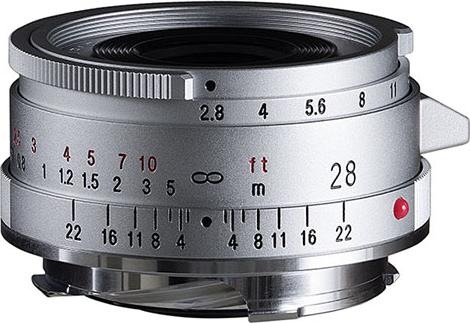 Produktbild Voigtländer Color-Skopar 28mm/2.8 VM II asph. silber (Leica M, Vollformat)