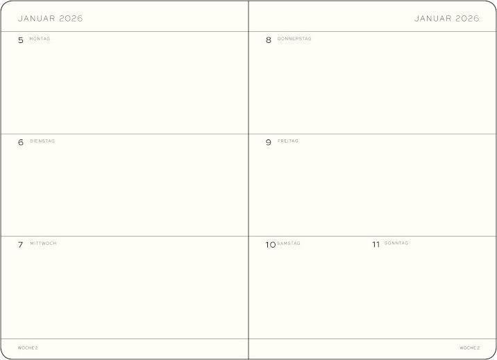 Produktbild Leuchtturm1917 Medium (148 x 210 mm, Deutsch)