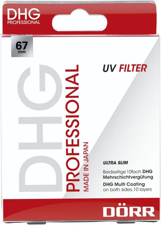Productafbeelding Dörr UV-filter DHG 67mm (67 mm, UV-filter, 67 mm)