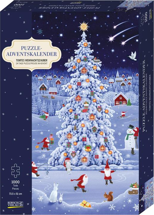 Image du produit Puzzle-Adventskalender 'Tomtes Weihnachtszauber'