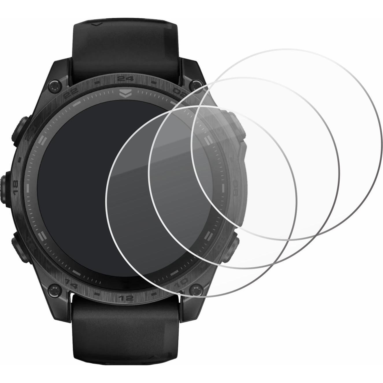 Thumbnail - Savvies Panzerglas Displayschutz 9H Schutzglas Glas Klar Transparent, Smartwatch Schutzfolie, Transparent