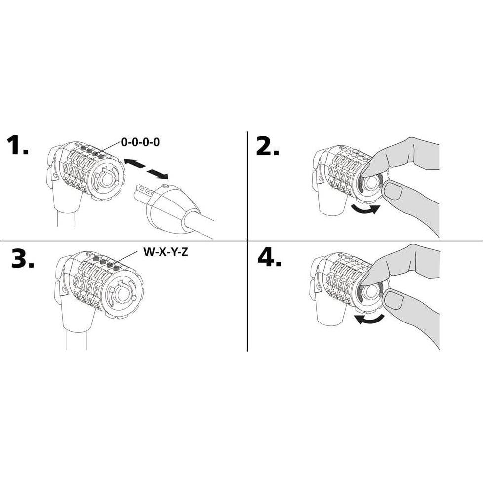 Thumbnail - Stanley, Veloschloss, (180 cm)