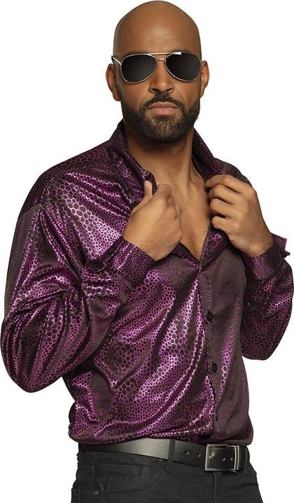 Produktbild Boland Hemd Funky Grösse 50-52 violett (M)