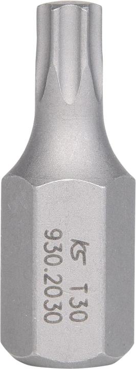 Actual product image KS Tools 10mm bit TX. 30mm. T30 930.2030 (Hexagon socket TX M30)