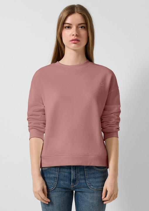 Produktbild s.Oliver Sweatshirt Weiches Sweatshirt mit Print (M)