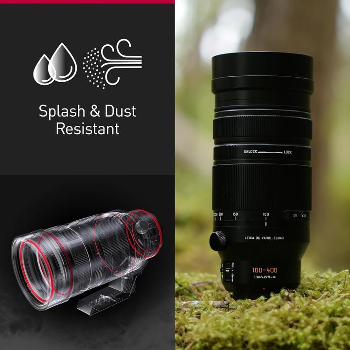 Image du produit Panasonic Leica DG Vario-Elmar 100-400mm f/4.0-6.3 II Asph. / Power O.I.S. (Leica DG, Micro Four Thirds)