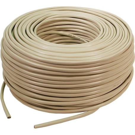 LogiLink Netzwerkkabel (U/UTP, CAT6, 100 m), Netzwerkkabel
