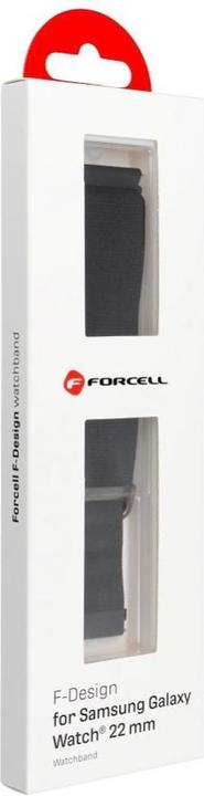 Actual product image Forcell Strap F-DESIGN FS05 strap for SAMSUNG Watch 22 mm black (22 mm, Polyester)