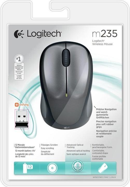 Produktbild Logitech M235 Maus, kabellos (Kabellos)