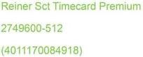 Image du produit ReinerSCT Pur Sct Timecard Premium