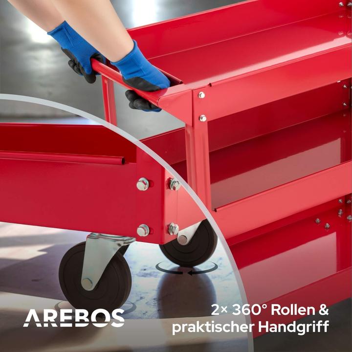 Image du produit Arebos Chariot d'atelier (2 x)