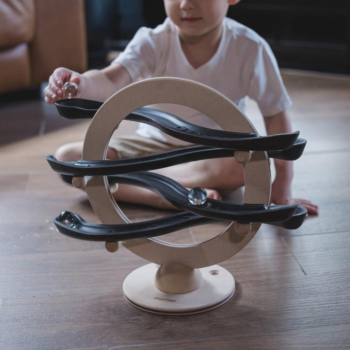 Produktbild Plantoys Kugelbahn mit Kurven