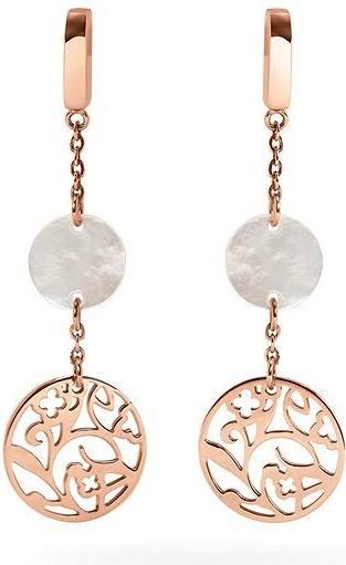 Produktbild Pierre Lannier DlouhÃ© bronzovÃ© nÃ¡uÅ¡nice s perletÃ­ Eolia BJ03A2491