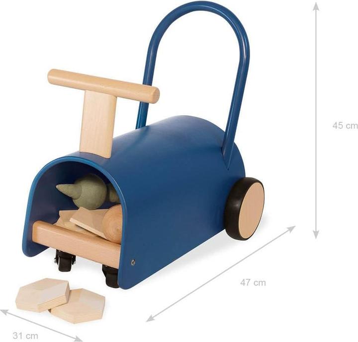 Image du produit Pinolino Poussette et trotteur "Enzo", bleu