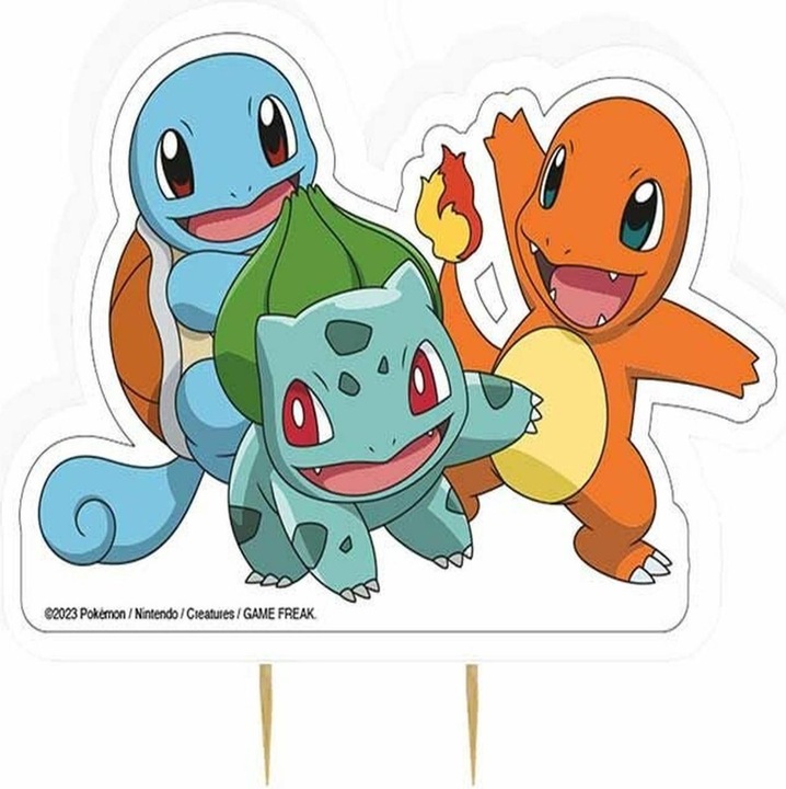 Actual product image Amscan Candle motif Pokemon (1 x)