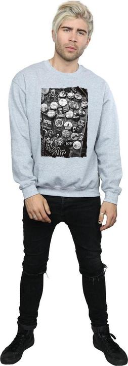 Immagine prodotto AC/DC Felpa in cotone della collezione Badges (XL)