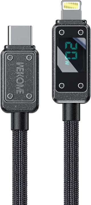 Productafbeelding Wekome WDC-08 Vanguard-Serie – USB-C-zu-Lightning-Schnelllade-PD-Verbindungskabel 20 W 1 m (trüb) (1 m, 20 W)