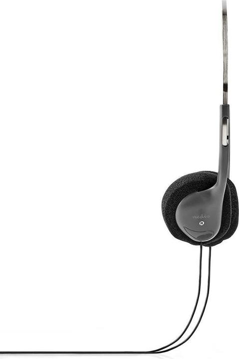 Image du produit Nedis Casque supra-auriculaire Câblé 1,2 m Noir, one-Size, HPWD1101BK (Filaire)