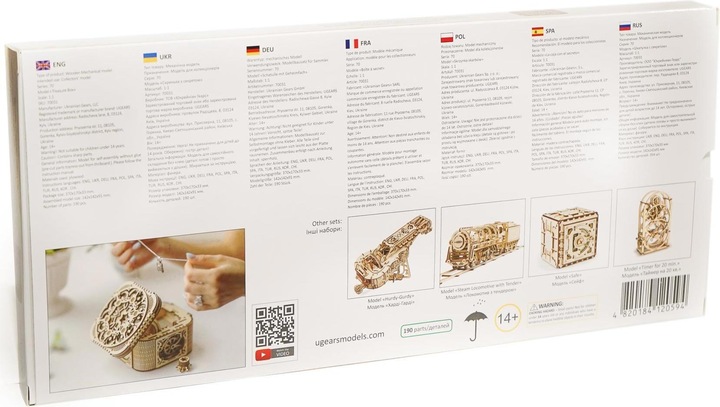 Immagine prodotto Ugears Cofanetto meccanico