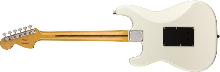 Productafbeelding Fender Classic Vibe 70s Stratocaster olympisch wit (Elektrische gitaar, Polyurethaan, Populier, Bot, Esdoorn, Nato)