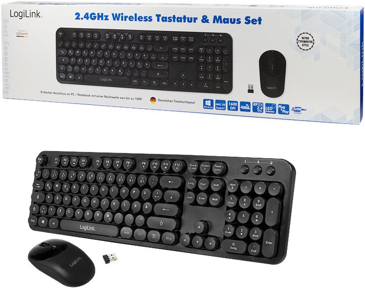 Produktbild LogiLink Retro (DE, Kabellos)