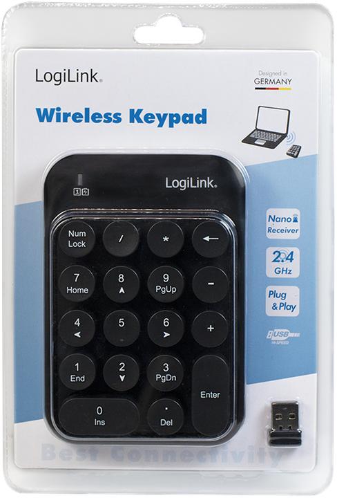 Image du produit LogiLink ID0173 (Pavé numérique, Sans fil)