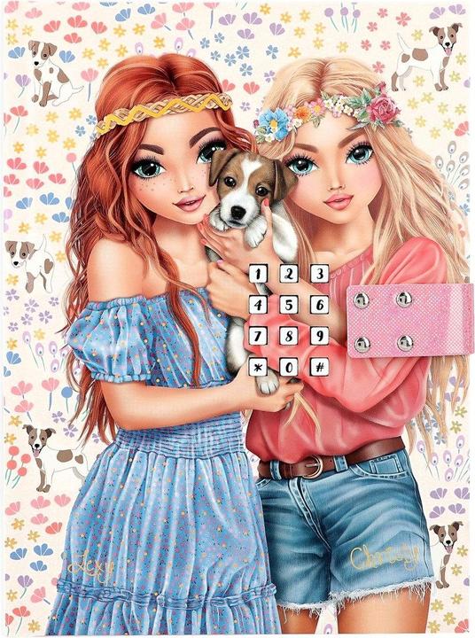 Immagine prodotto Magni Diario con codice segreto TOPModel VELO FLEUR (25 x 20,5 cm, Righe, Copertina rigida)
