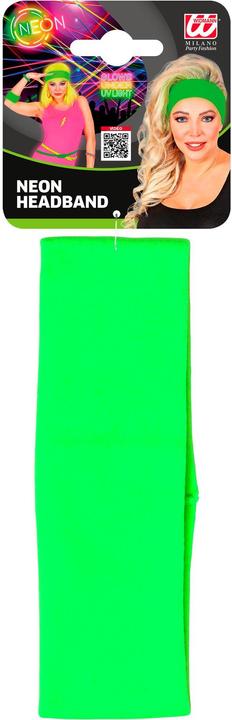 Actual product image Widmann 80s - headband neon green