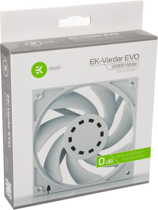 Produktbild EKWB EK-Vardar EVO 120ER BB PWM Lüfter - 2200 U/min (120 mm, 1x)