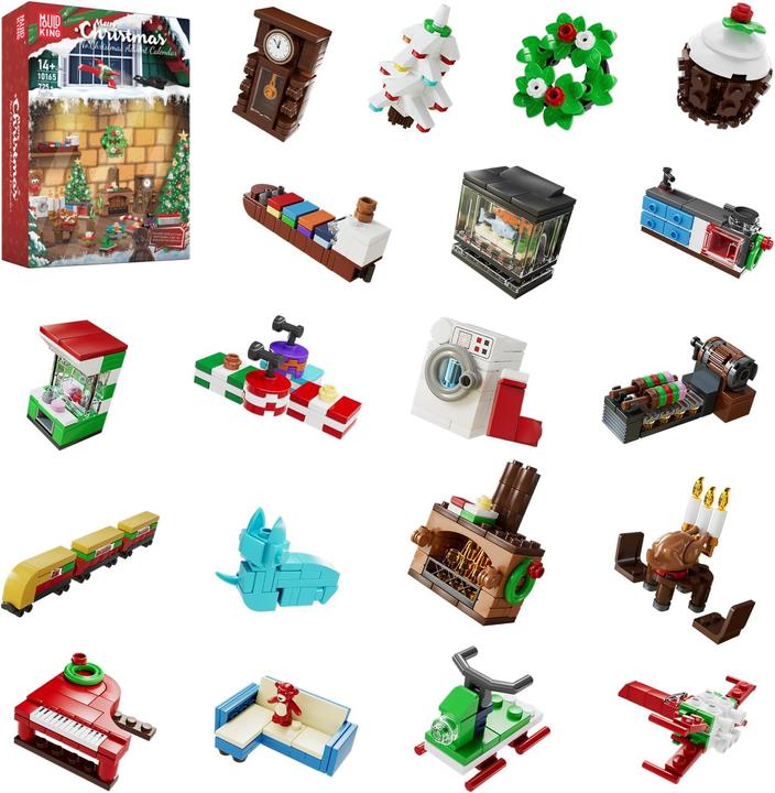Produktbild Mould King Adventskalender Klemmbausteine Bausatz