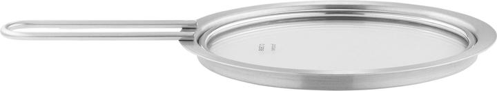 Produktbild Eva Solo Eva Trio - Glasdeckel - Brushed steel - 16 cm (16 cm, Glas, Metall)