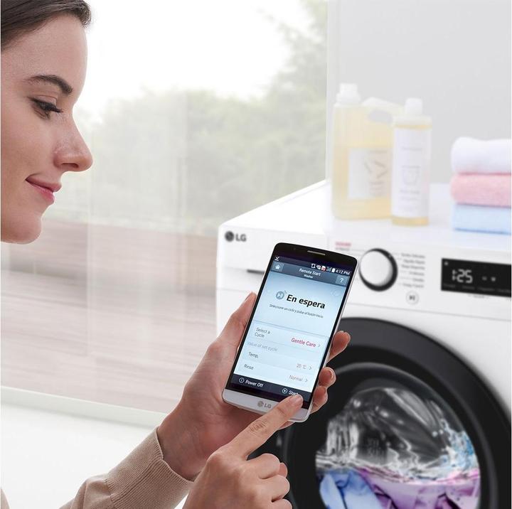 Produktbild LG Washing machine F4WR5010A6W 60 cm 1400 rpm 10 kg (10 kg, Links)