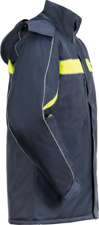 Actual product image Planam Cosmic jacket navy/yellow L XL (XL)