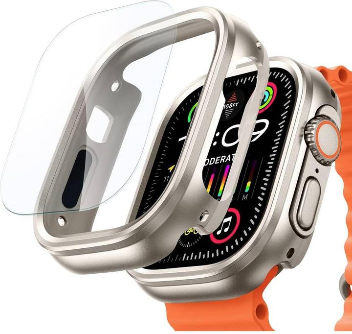 Produktbild ESR Protection set for Apple Watch Ultra 49mm (case+glass) (titanium)