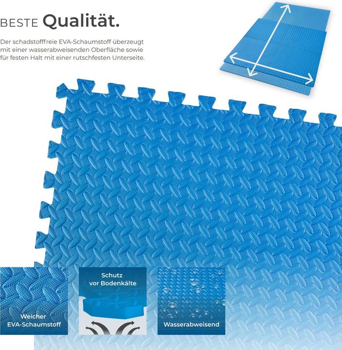 Image du produit tectake Tapis de protection du sol (1.20 cm)