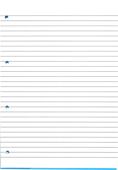 Actual product image Oxford School notepad, A4, ruling 20 (A4, Plain, Hardcover)
