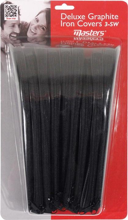 Actual product image Masters Golf Master Deluxe Graphite Iron Cover 4-SW