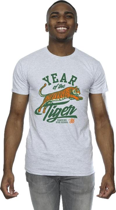 Produktbild Netflix Stranger Things Hawkins Year of The Tiger 86 TShirt (L)