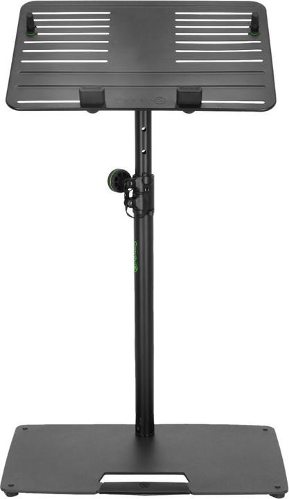 Actual product image Gravity LTS T 02 B - Universal laptop stand with adjustable holding pins and steel base, black