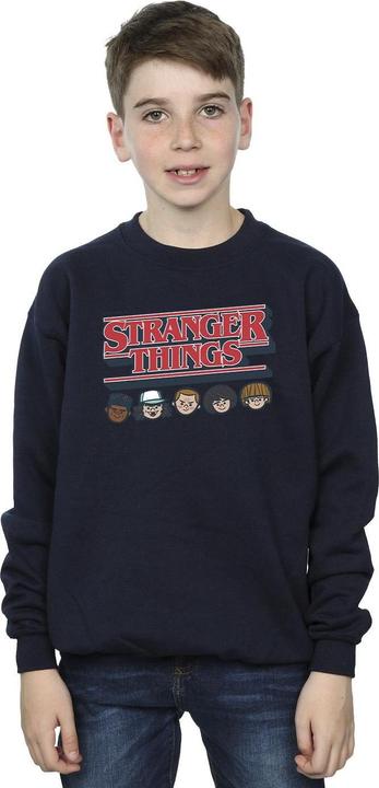 Image du produit Netflix - Sweat STRANGER THINGS CARICATURE LOGO - Garçon (128)