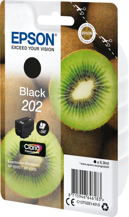Produktbild Epson 202 Claria Premium (BK)