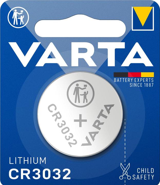 Actual product image Varta Electronics CR3032 1er Bli (1 pcs., CR3032, VL3032, 560 mAh)