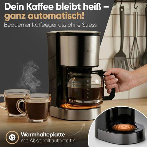 Immagine prodotto Proficook Kaffeemaschine PC-KA 1330, 1,5L, 12-14 Tassen, Edelstahlfront, 800W