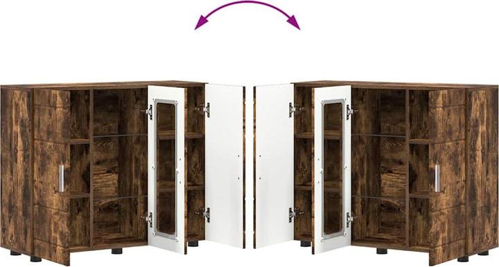 Produktbild vidaXL Holzschrank (88.50 x 30.50 x 73 cm)