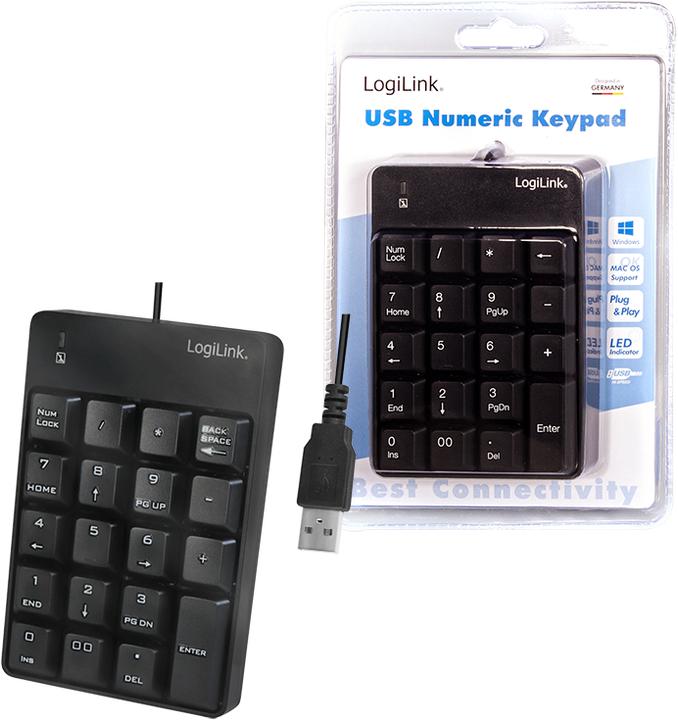 Actual product image LogiLink ID0184 (Numeric keypad, Cable)