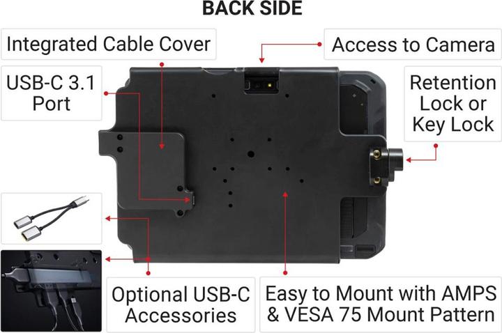 Actual product image Brodit Active bracket