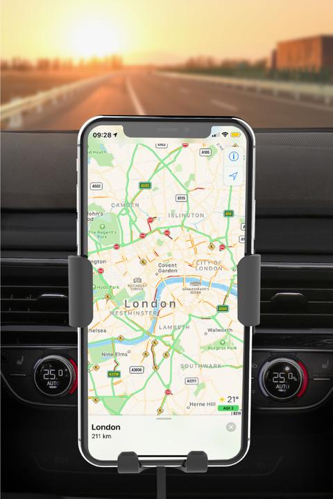 Image du produit Nevox Chargeur rapide sans fil pour voiture