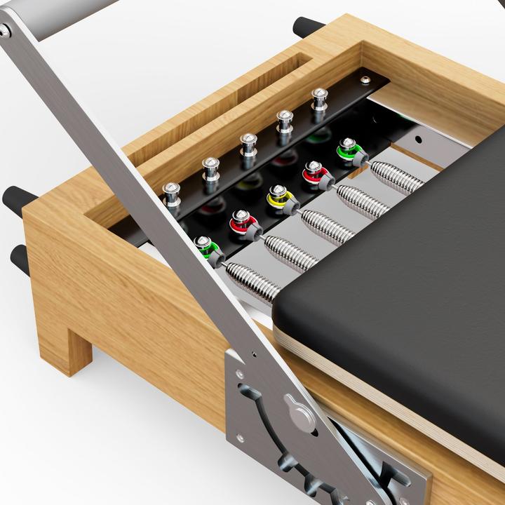 Produktbild Twheels Pilates Reformer aus Ahornholz (faltbar) -