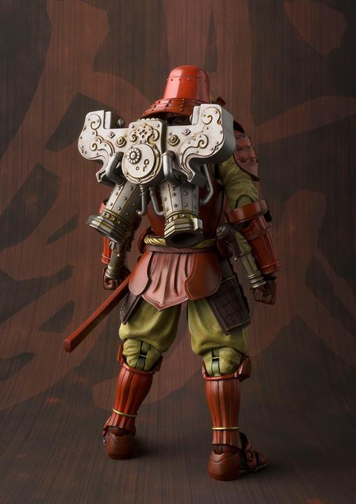 Actual product image Bandai Marvel "Iron Man Mark 3" Samurai action figure