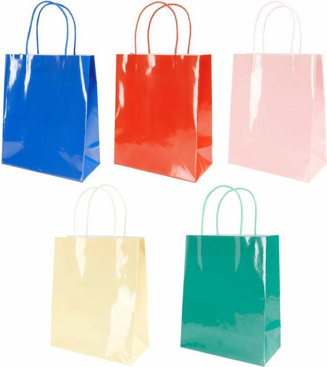 Actual product image Rico Design Papiertüten Set, Magic Rainbow,.401036 (5x)